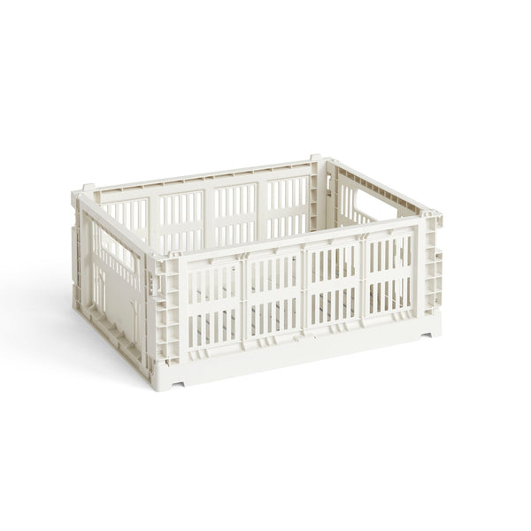 HAY Colour Crate plooibox medium off white