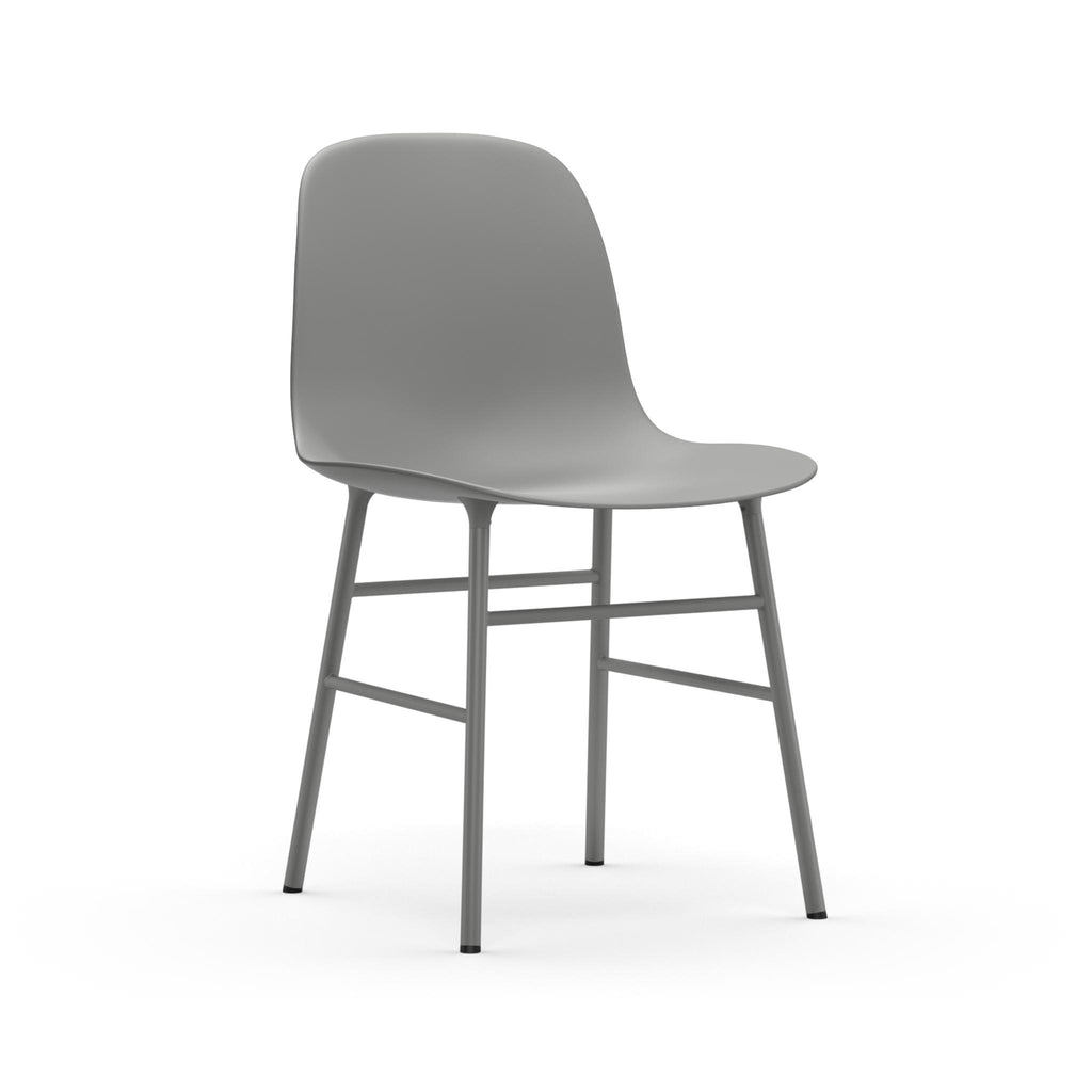 Form stoel - stalen poten