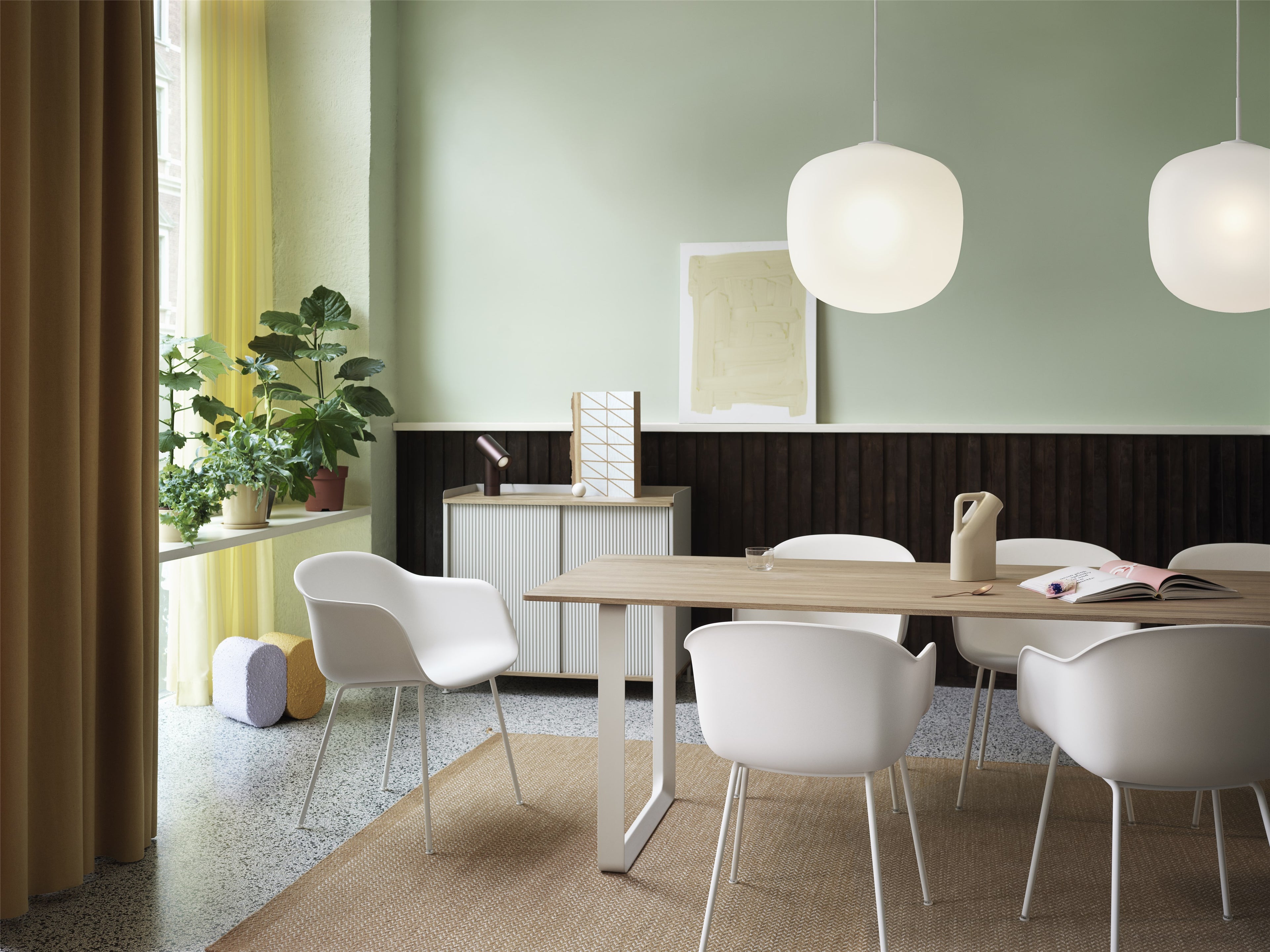 70/70 tafel - massief eik
