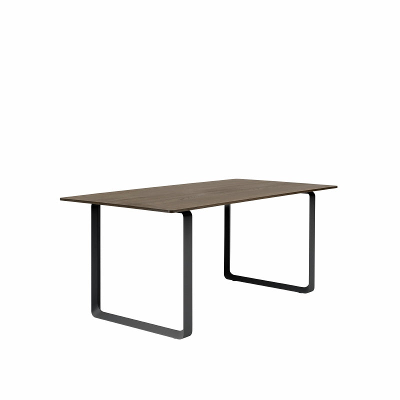 MUUTO - 70/70 tafel - gerookt massief eik