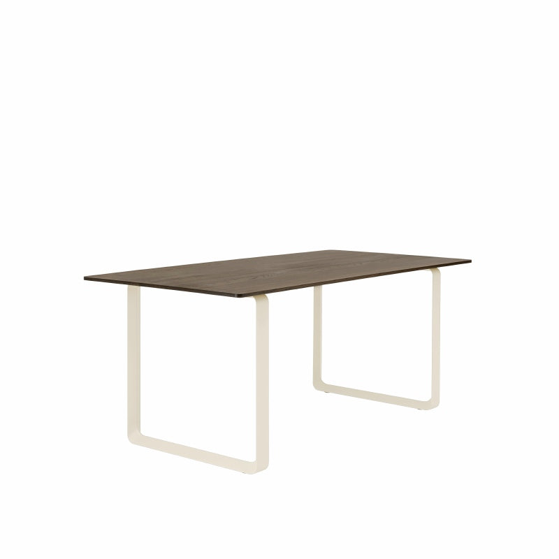 MUUTO - 70/70 tafel - gerookt massief eik