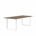 70/70 tafel - gerookt massief eik