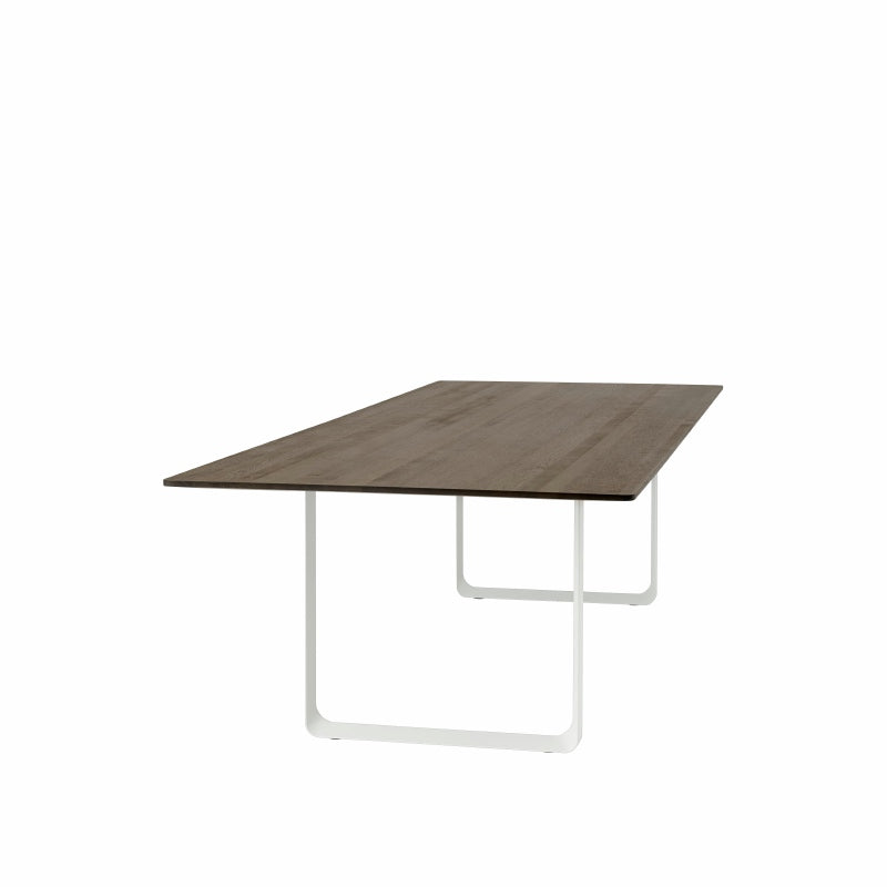 70/70 tafel - gerookt massief eik
