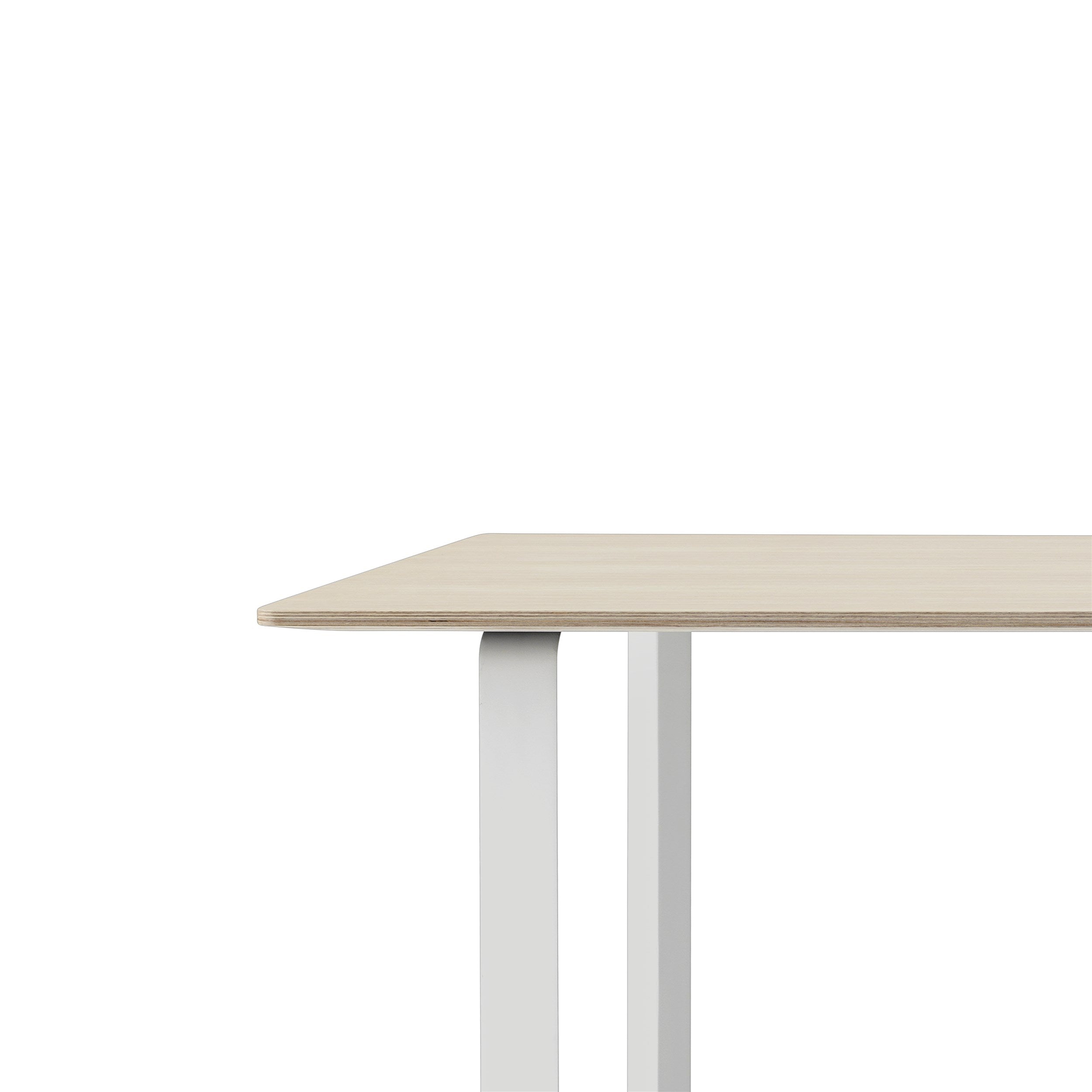 70/70 tafel - massief eik
