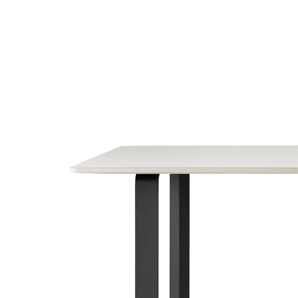 70/70 tafel - wit laminaat