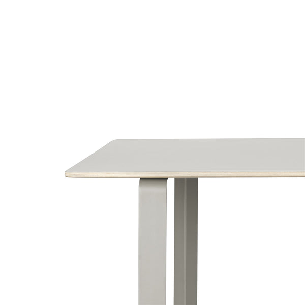 70/70 tafel - grijs linoleum