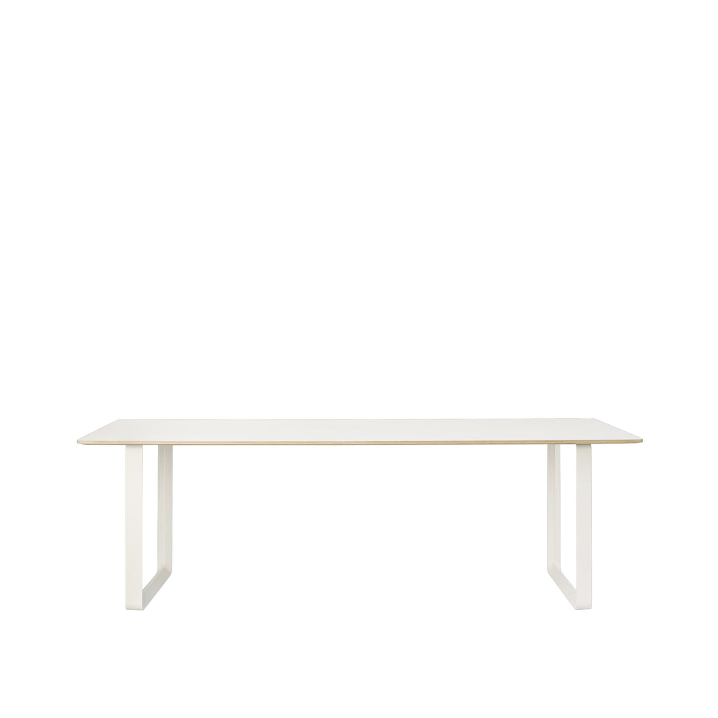 70/70 tafel - wit laminaat