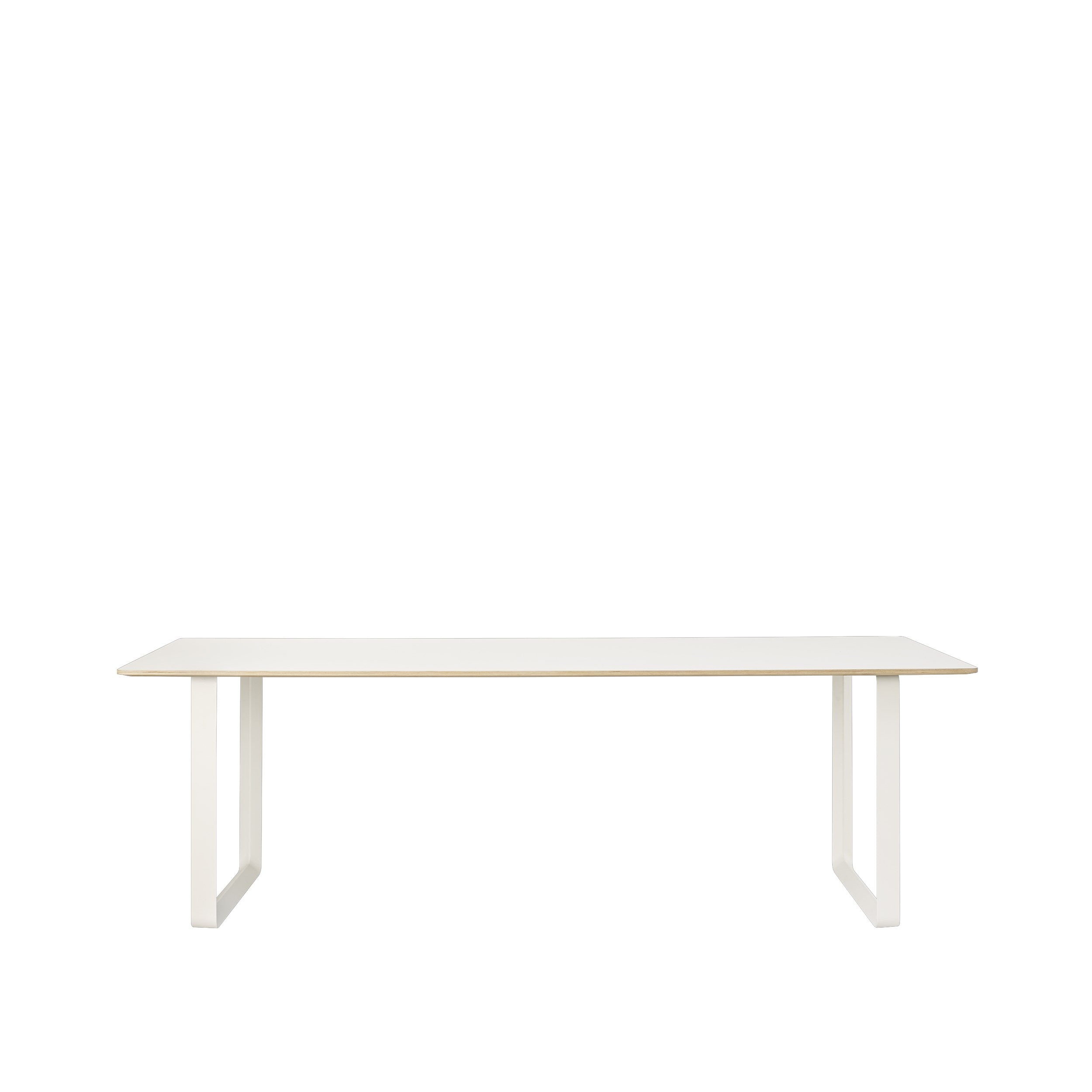 70/70 tafel - wit laminaat
