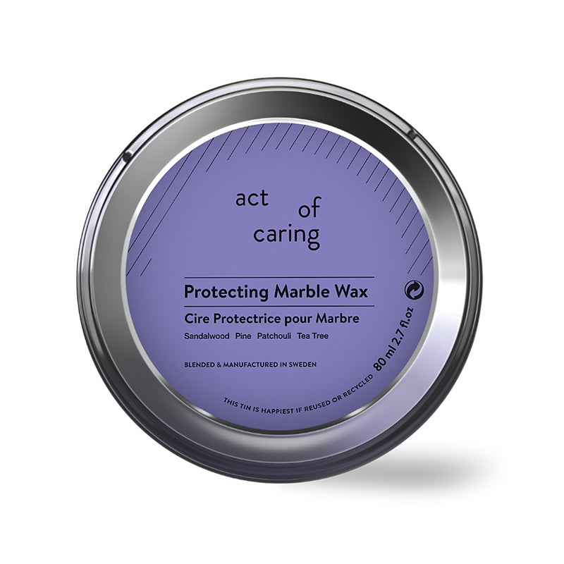 Act of caring - PROTECTING MARBLE WAX