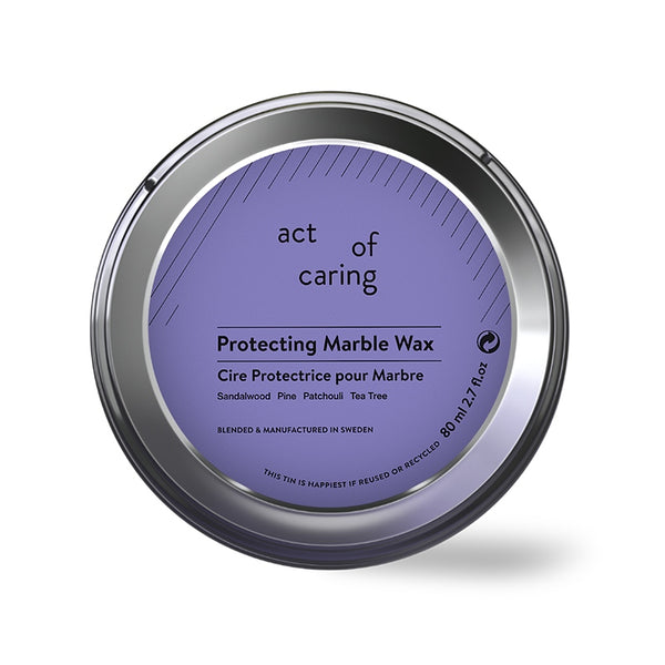 Act of caring - PROTECTING MARBLE WAX
