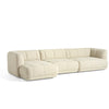 HAY - Quilton sofa 4zit lounge - Mode beige