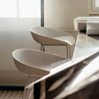 About A Stool AAS38 Barkruk wit