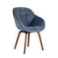 About A Chair AAC 123 Soft stoel - walnoot poten