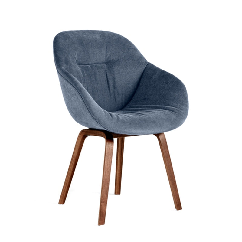 About A Chair AAC 123 Soft stoel - walnoot poten