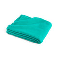 Mono plaid wol aqua green - SALE