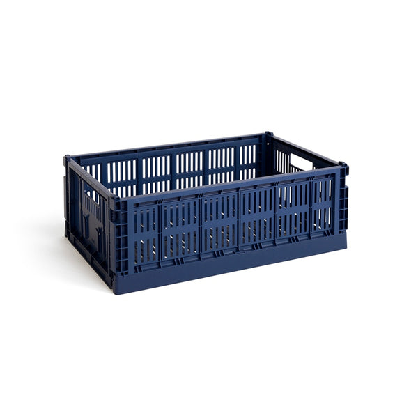 HAY - HAY Colour Crate plooibox large dark blue