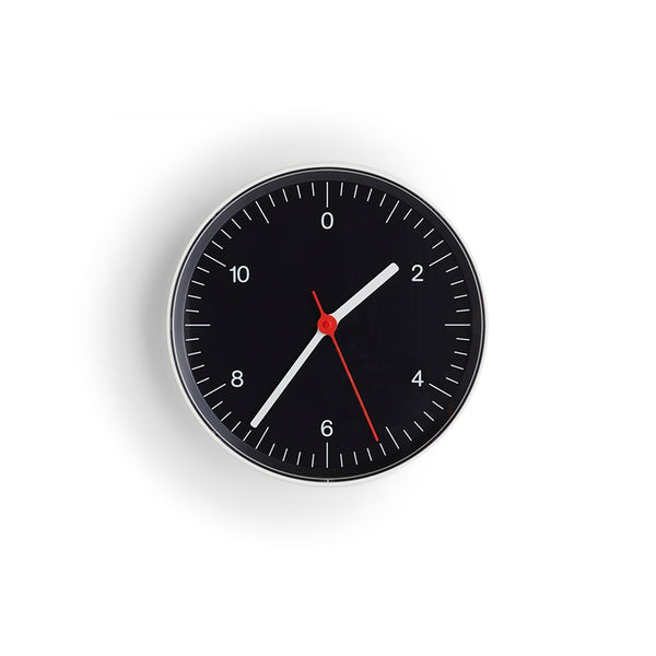 HAY - Wall clock wandklok zwart - Jasper Morrison