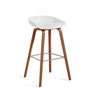 HAY - About A Stool AAS32 Barkruk - walnoot en wit