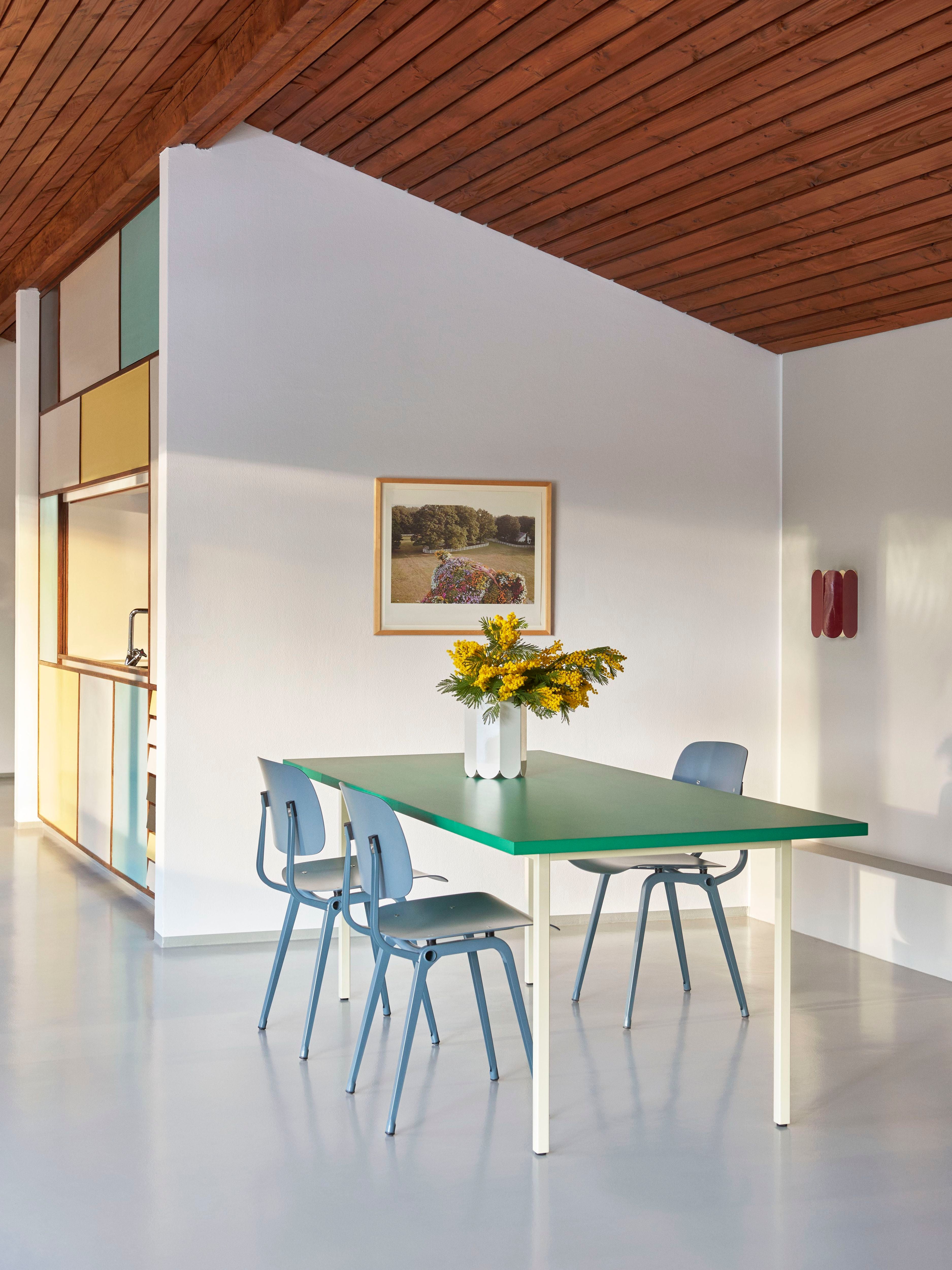 Two-colour tafel 200x90 cm