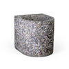 Terrazzo bloempot medium zwart - SALE