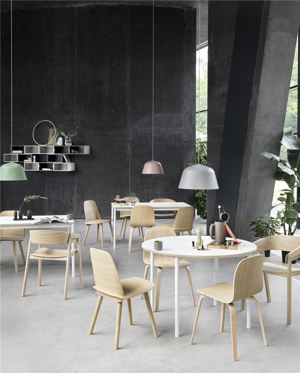 Base tafel rond laminaat