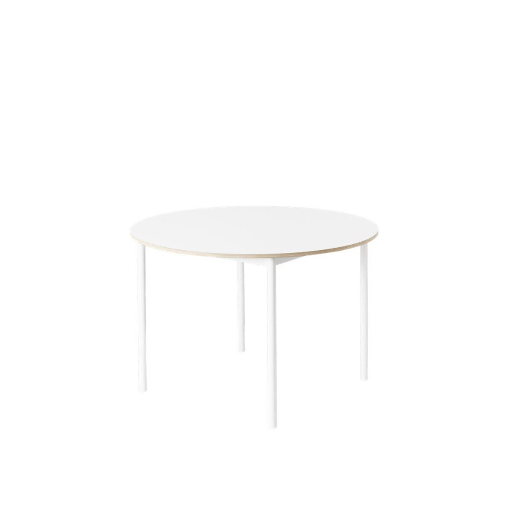Base tafel rond laminaat