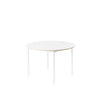 Base tafel rond - wit laminaat