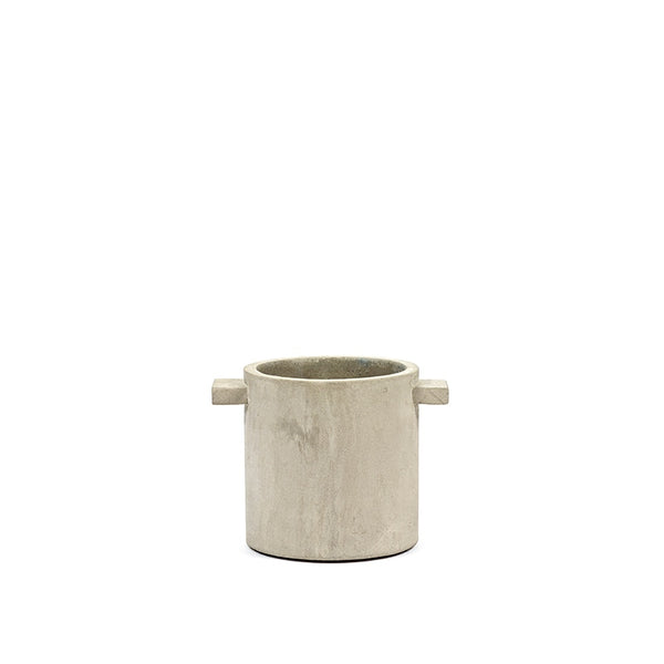 Beton pot rond naturel 15cm