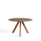 CPH20 tafel walnoot rond
