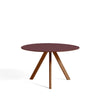 CPH20 tafel walnoot rond 90 en 120 cm