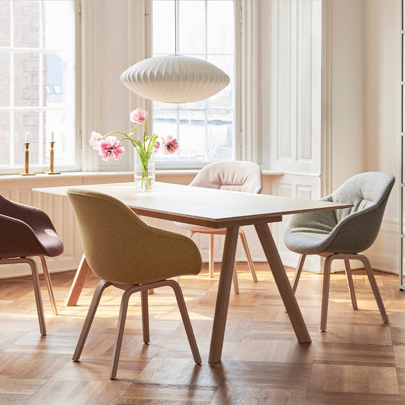 CPH30 tafel uitschuifbaar eik