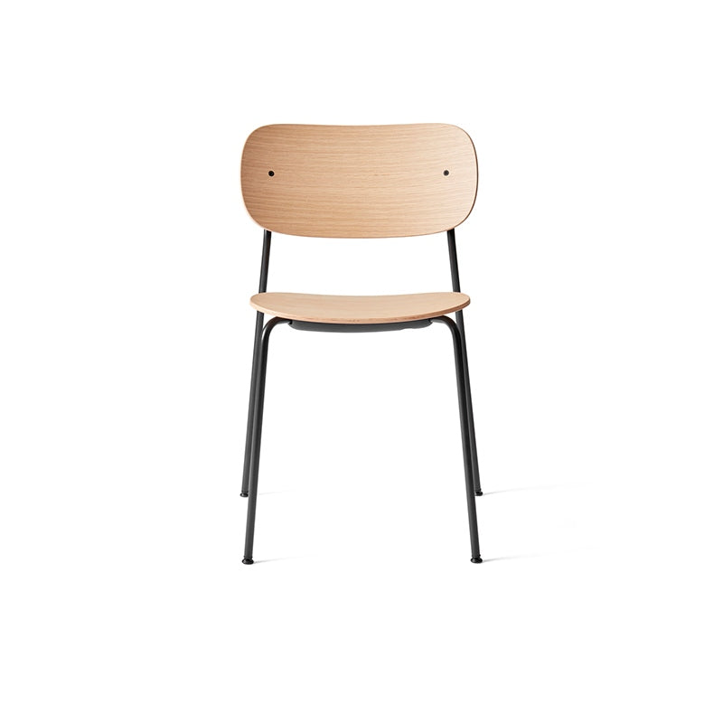 Co dining stoel - stalen poten - hout