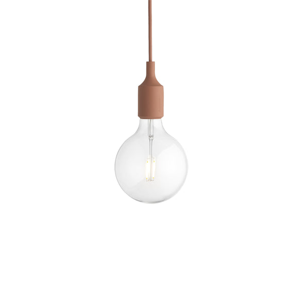 E27 pendant LED hanglamp - terracotta