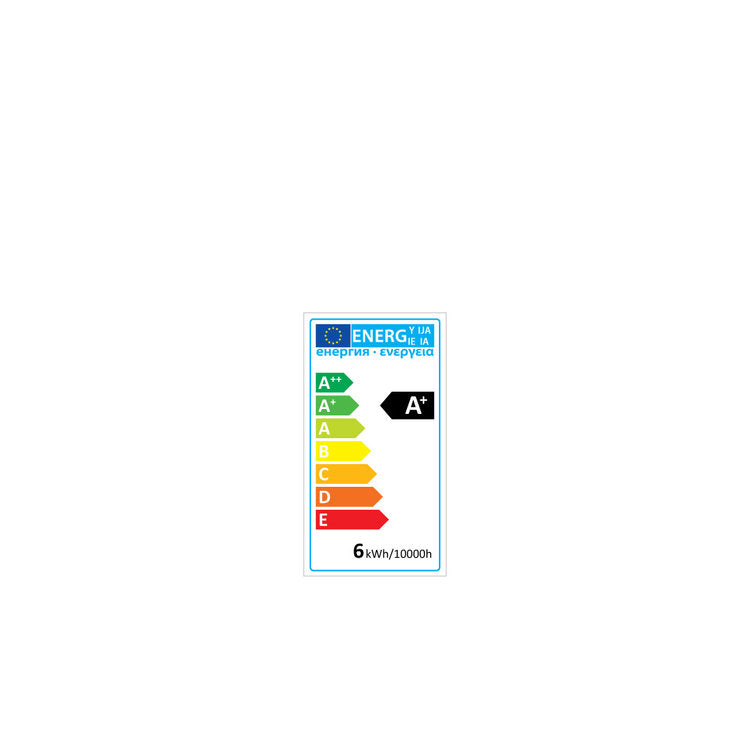 LED lamp bol opaal G125 E27 6W