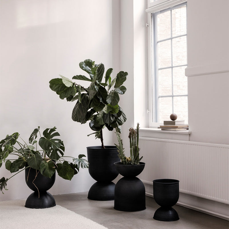 Hourglass bloempot small