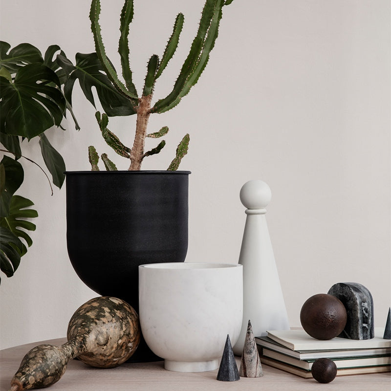 Hourglass bloempot small