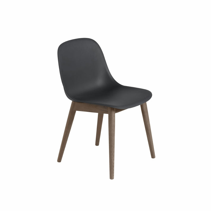 MUUTO - Fiber stoel - houten poten