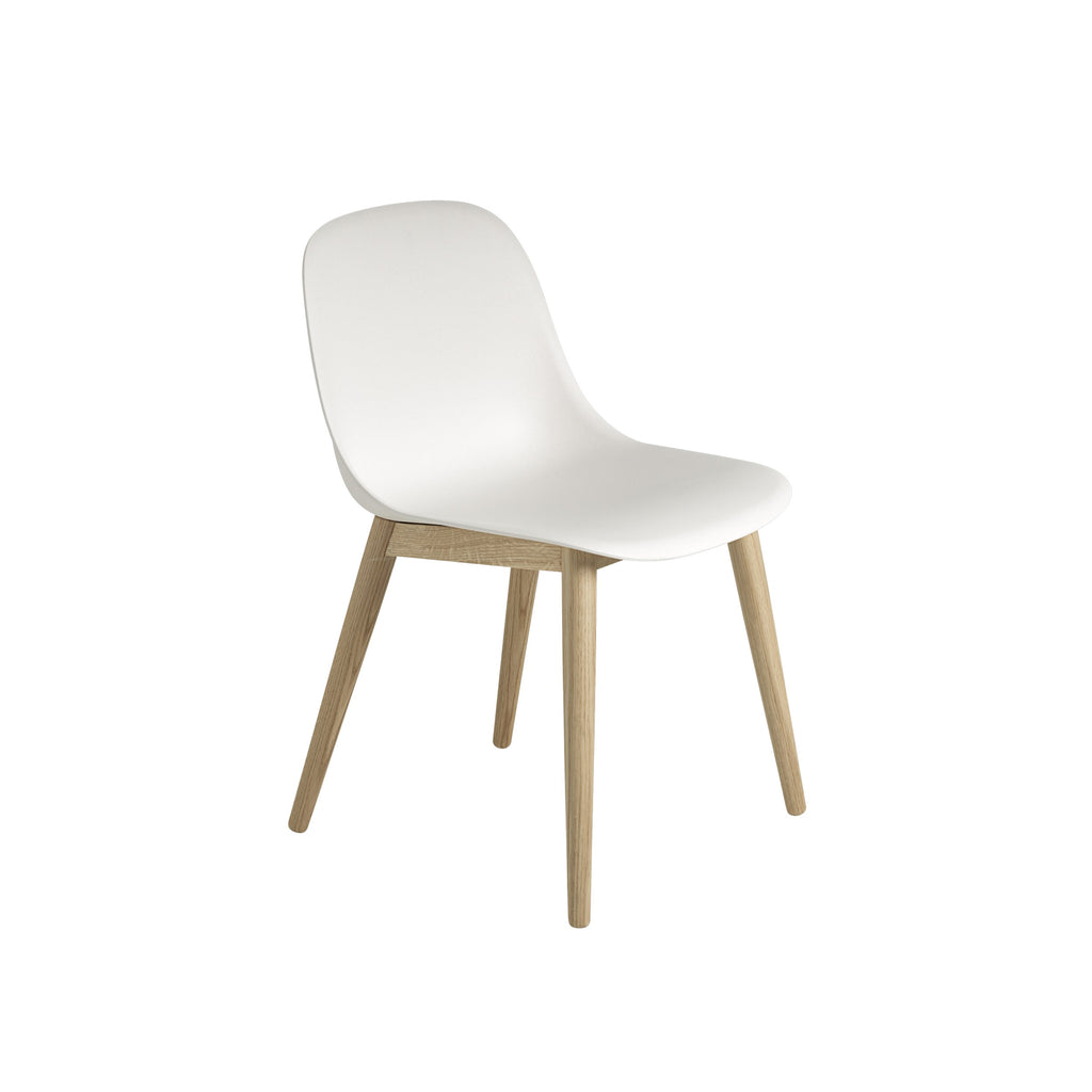 MUUTO - Fiber stoel - houten poten