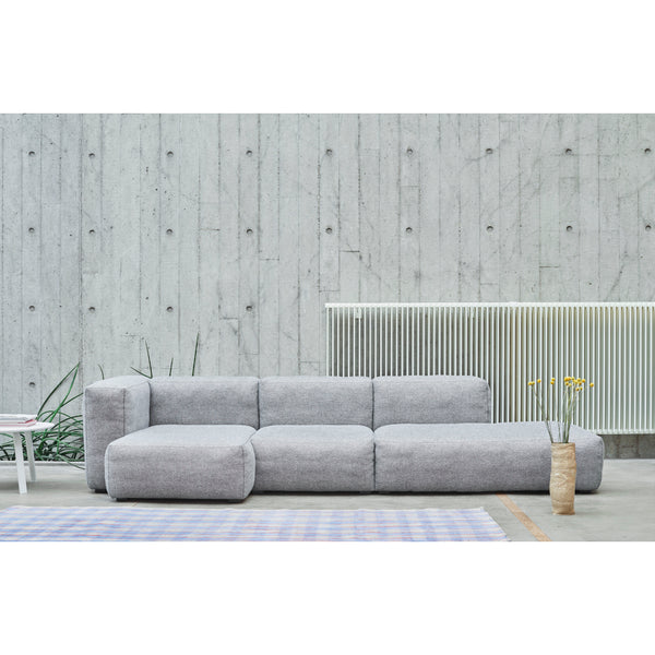 Mags Soft Sofa 3 zit chaise longue hallingdal lichtgrijs