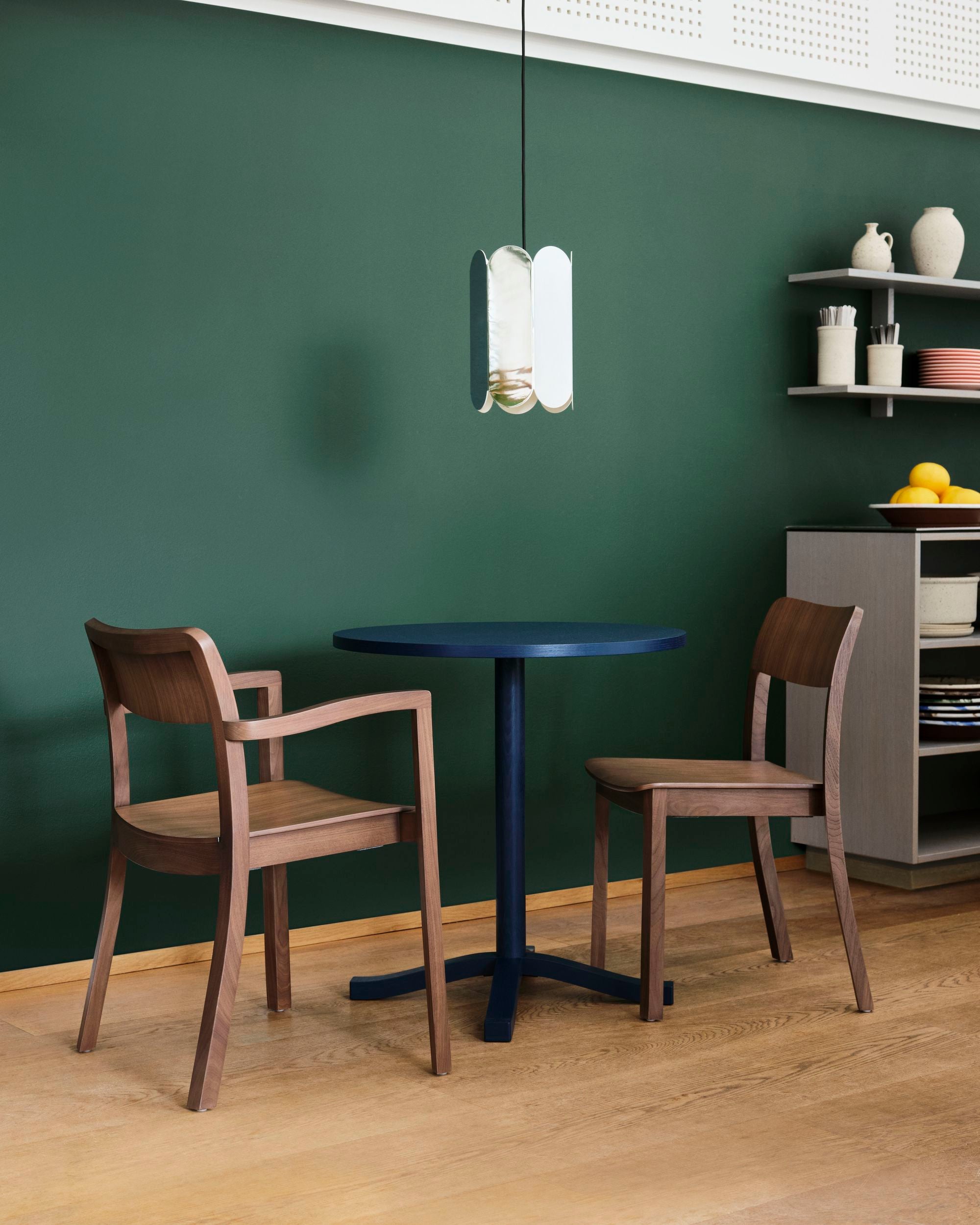 Pastis tafel hout rond 70cm