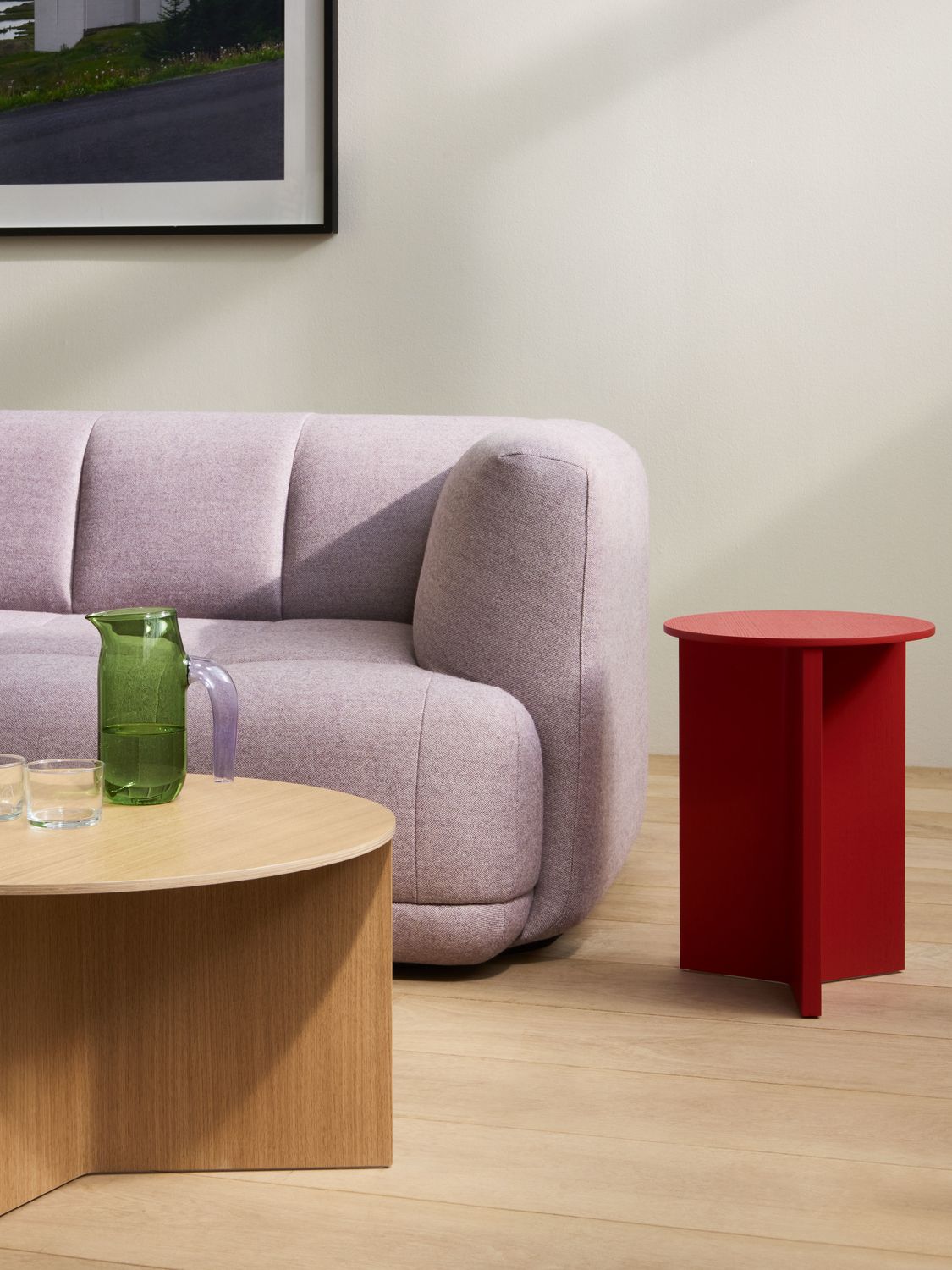 Quilton sofa 3zit chaise longue metaphor lila