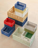 HAY - HAY Colour Crate plooibox large mint