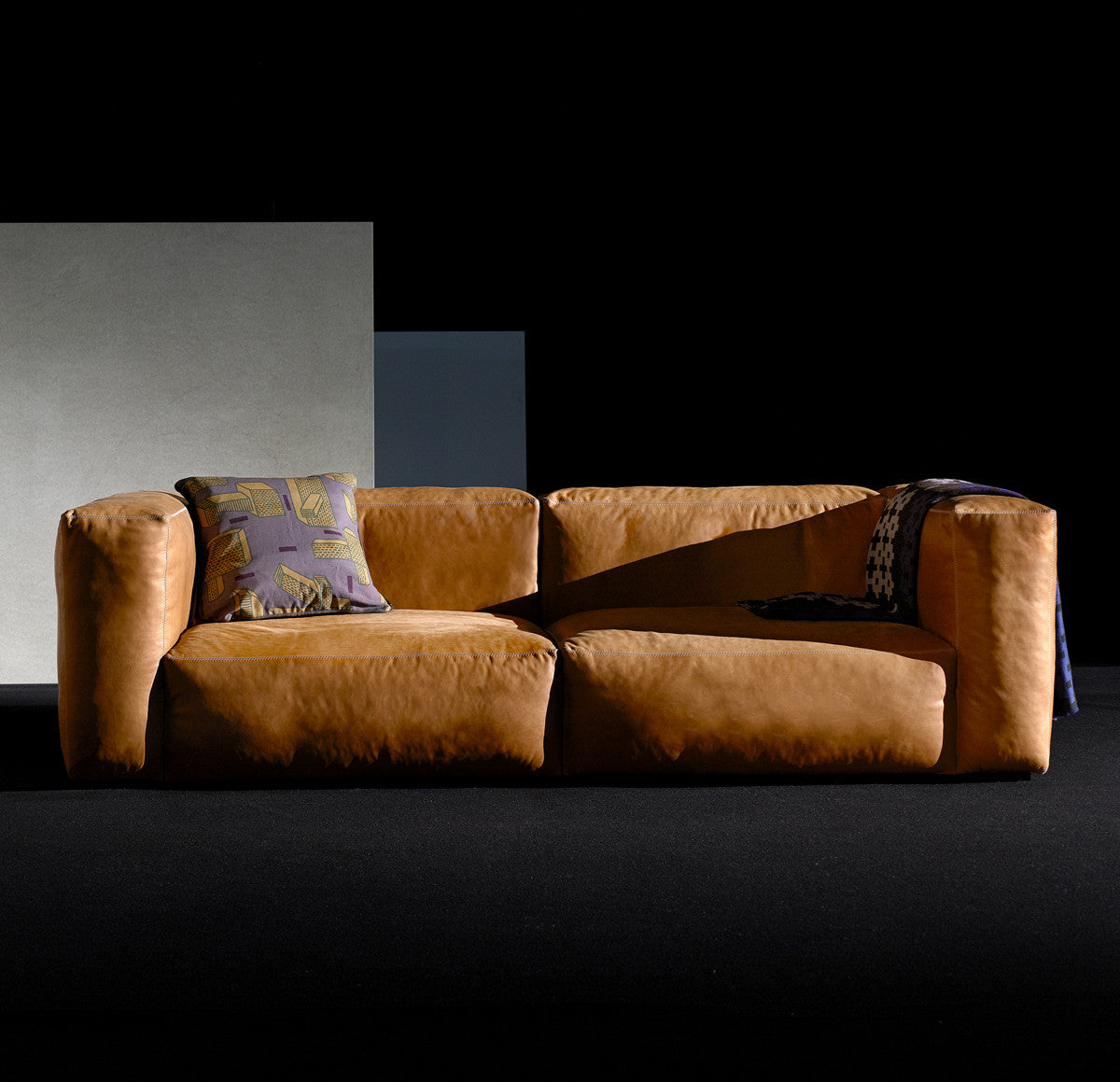 Mags Soft Sofa 2,5 zit leder cognac