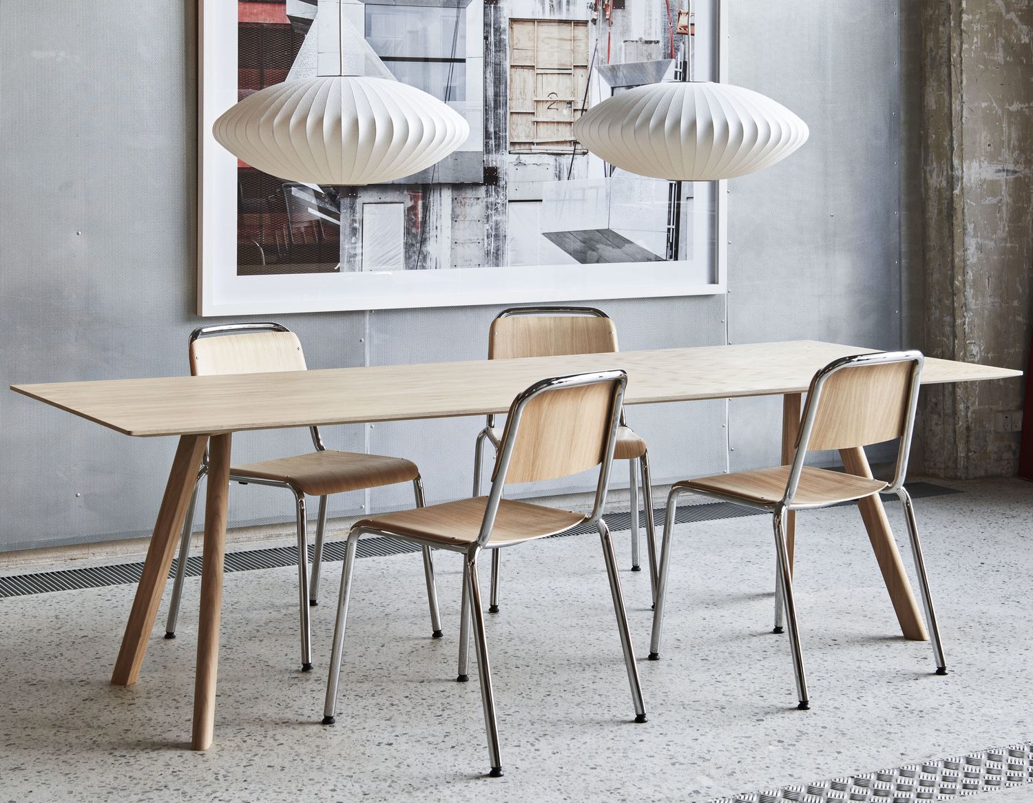 CPH30 tafel eik