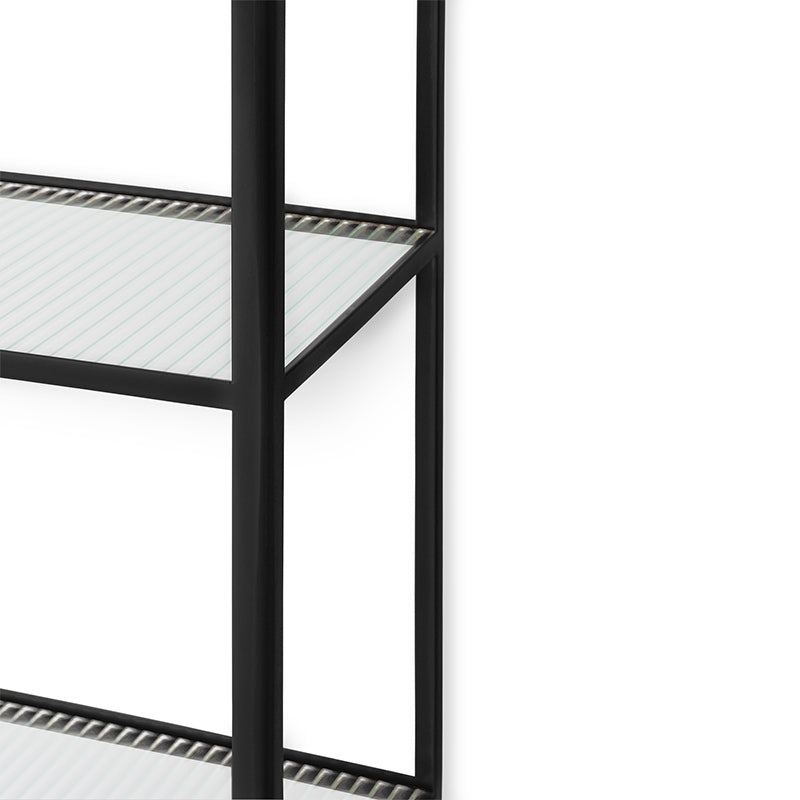 Haze bookcase rek - zwart