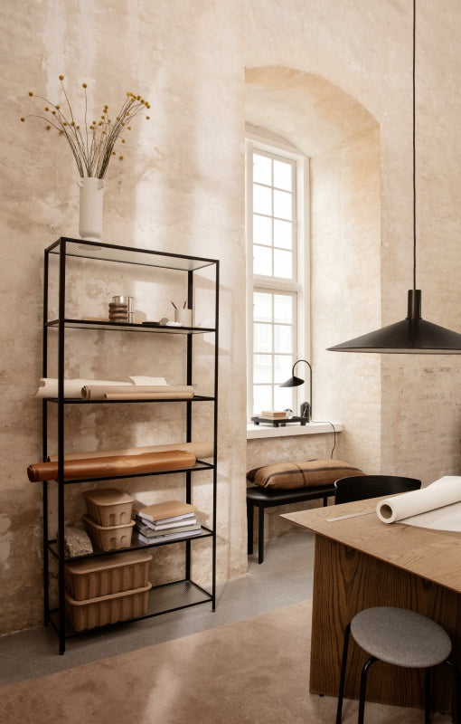 Haze bookcase rek - zwart