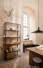 Haze bookcase rek - zwart