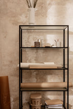 Haze bookcase rek - zwart