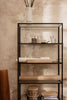 Haze bookcase rek - zwart