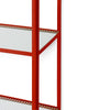 Haze bookcase rek - Poppy red